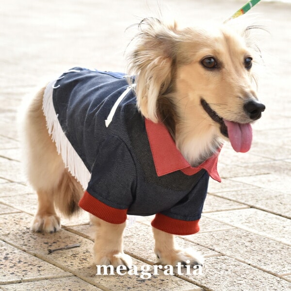 ドッグウェア ウエスタンシャツ シャツ ドッキング おしゃれ 犬服 散歩着 かわいい 可愛い