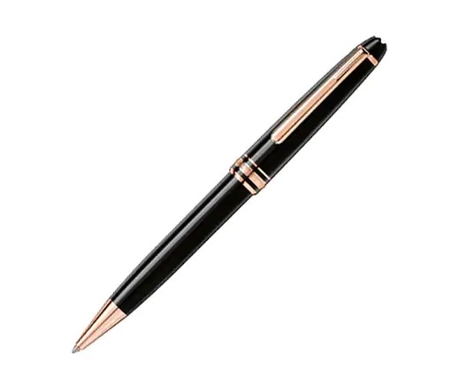 MONTBLANC 132488 112769 モンブラン マイスターシュテュック レッドゴールドコーティング クラシック ブラック/レッドゴールド /取寄品