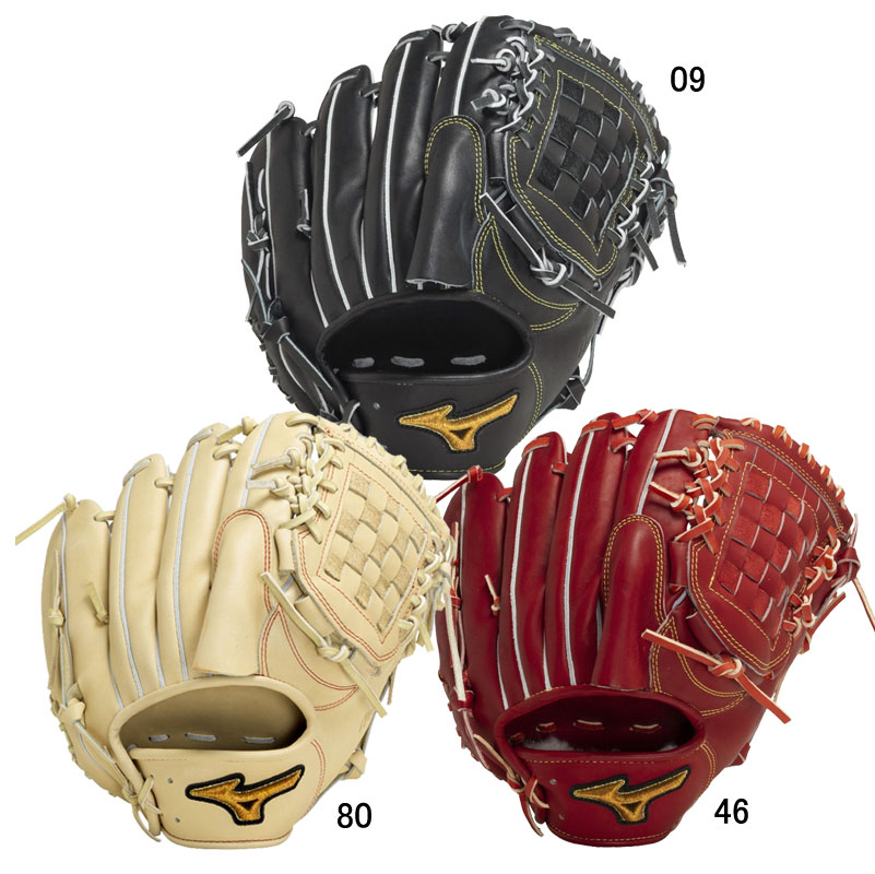 軟式用ミズノプロ Classic 投手用 グラブ袋付 BSS限定 野球 一般 軟式 グラブ グローブ 24SS(1AJGR30001)