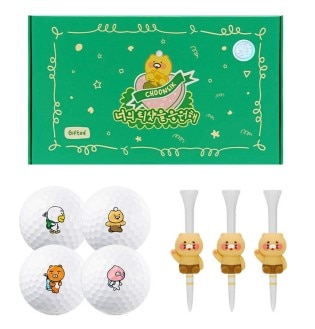 カカオ ゴルフボール ティーショット エディション 1個入りチュンシク