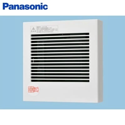 パナソニック パイプファン 排気 換気扇 壁・天井取付 高気密電気式シャッター付 角形ルーバー コードプラグ付 FY-08PDE9 【送料無料】