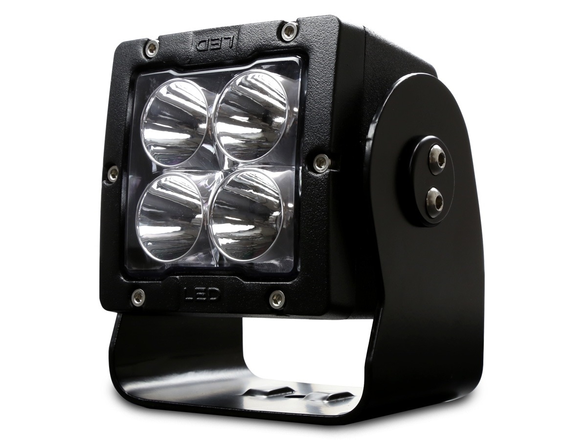 40W LED ライトポッド スポット アルミダイカスト 3800ルーメン 防水IP67 12V 24V 作業灯 P-530