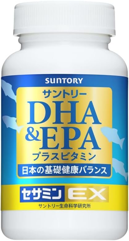 DHA&EPA＋セサミンEX オメガ3脂肪酸 DHA EPA サプリ 240粒入/約60日分 9,878円