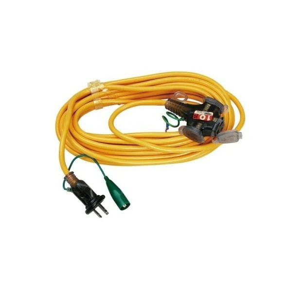 ハタヤ 3芯延長コード 10M SX－103K キイロ 電動工具 電工ドラム コード 延長コード １０Ｍ