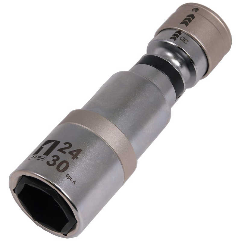 イチネンミツトモ　ミツトモQCソケットダフソケット24/30首振6角 　19852