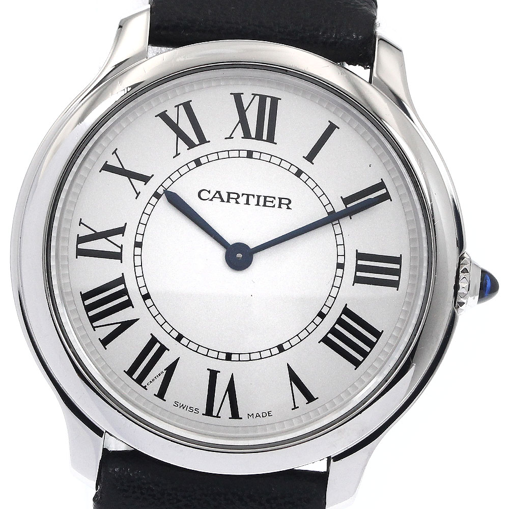 カルティエ CARTIER WSRN0031 ロンドマスト ドゥ カルティエ 36MM クォーツ ボーイズ 保証書付き_898695【中古】