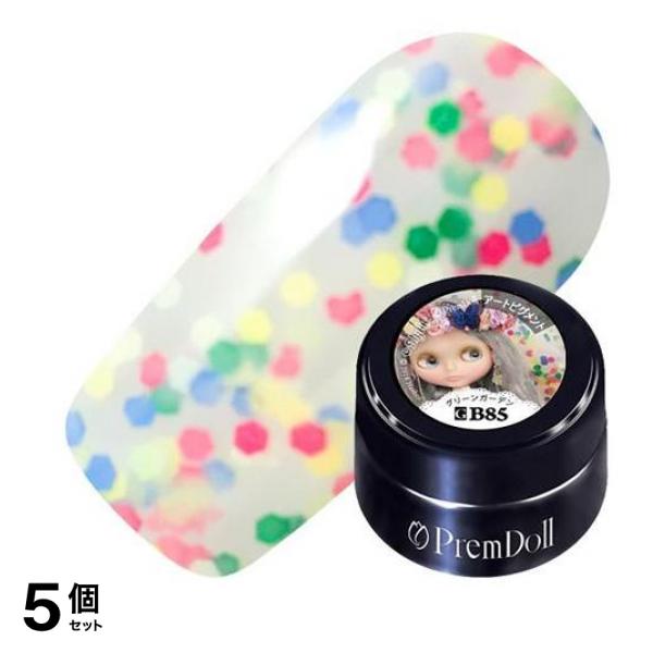 プリジェル プリムドールカラー×ブライス グリッター DOLL-B85 グリーンガーデン 3g 5個セット