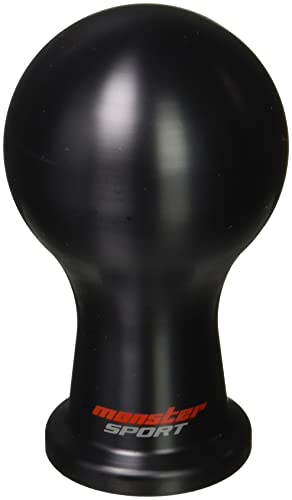 色：1)ブラック MONSTER SPORT シフトノブ Aタイプ (球型)/黒 差込タイプ アルト