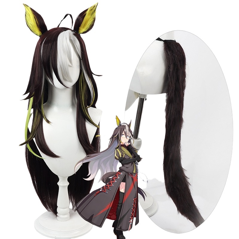 ドリームジャーニー コスプレ コスプレウィッグ 耳付き 尻尾付き かつら カツラ 耐熱 演出服 アニメ 祭り ハロウィン クリスマス 学園祭 文化祭