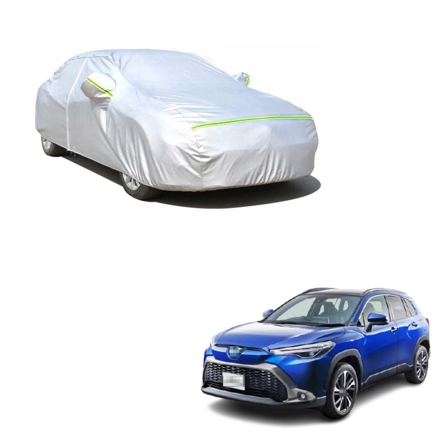 カーカバー トヨタ新型カローラクロス ZSG10 ZVG11 ZVG15 MXGA1# 2021年9月 専用カバー カーボディカバー 全天候型保護カーカバー UVカット 凍結防止カバ