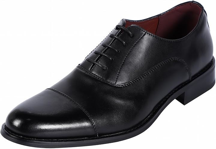 革靴 ビジネスシューズ メンズ 紳士靴 本革 ドレスシューズ レザー フォーマル(ブラック, 26.5 cm 3E) 5,780円