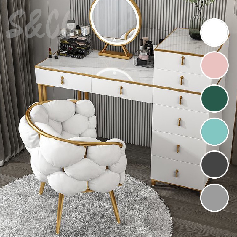 全6色　ダイニングチェア化粧椅子 ベルベット 肉厚座面 メイクアップチェア デスクチェア リビングチェア カフェバー リビングルーム用 在宅勤務 チェア　広い座面　背もたれあり　疲れにくい