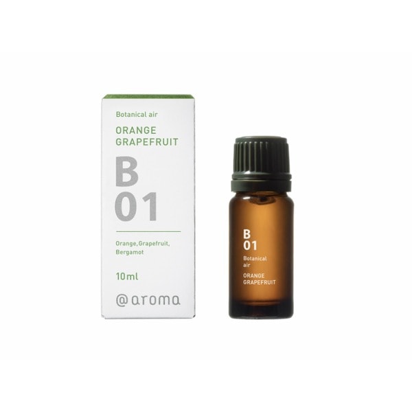アットアロマ エッセンシャルオイル2本セット B01 オレンジグレープフルーツ 10ml