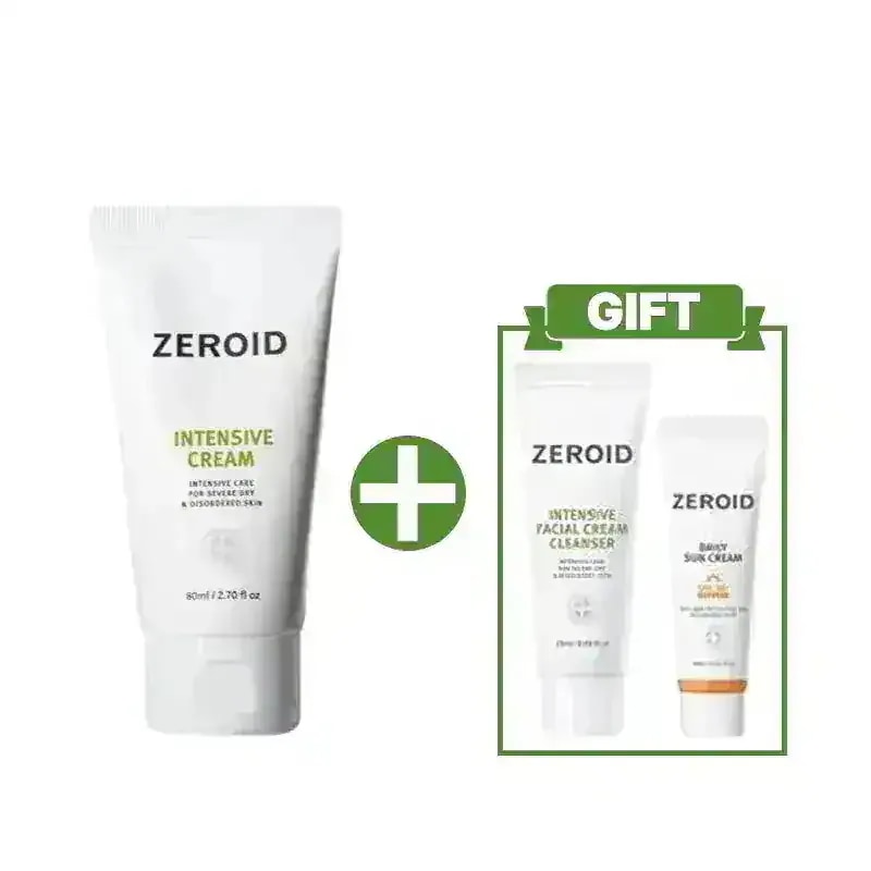 [120時間保湿持続] インテンシブクリーム80ml企画 (+クリームクレンザー25ml+デイリー日焼け止め10ml) / 単品