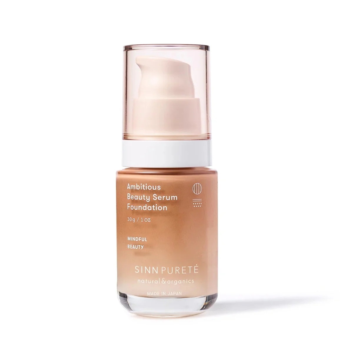 [国内正規品]シンピュルテ アンビシャス ビューティーセラムファンデーション 02(やや明るいベージュ) 30g SINN PURETE 日本生まれ オーガニック サイエンス 融合
