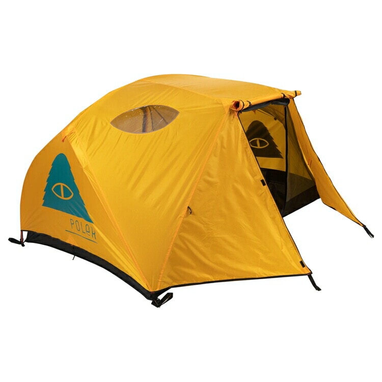 ポーラー TWO MAN TENT GOLDENROD 152 x 216 x 101cm #214EQU5201-GRD