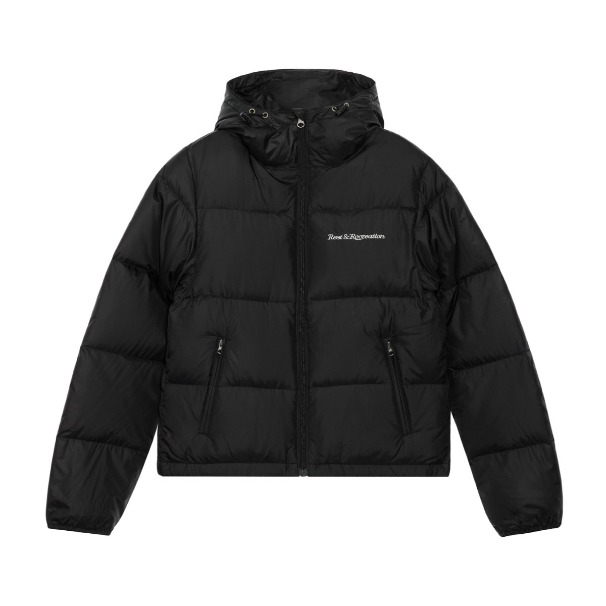【REST&RECREATION】 LIGHT DOWN JACKET : BLACK