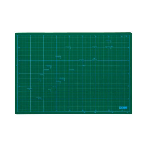 (まとめ) TANOSEE カッターマット A3 320×450mm 1枚 (×10セット)