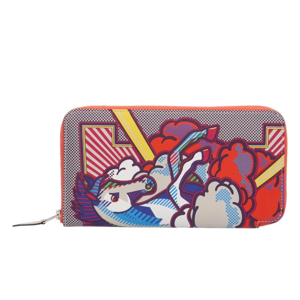 エルメス ペガサスポップ アザップロング 長財布 ヴォースイフト HERMES 中古 美品