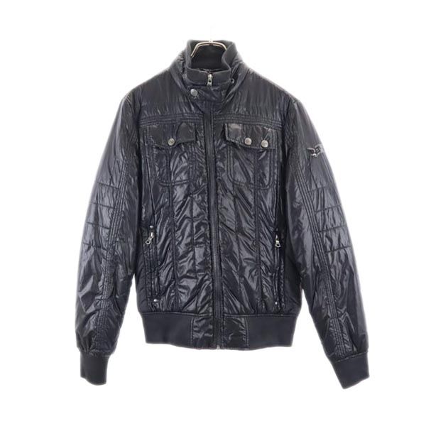 中綿ジャケット S ブラック メンズ