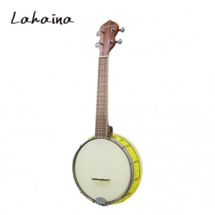Lahaina(ラハイナ) クリスタルバンジョーウクレレ イエロー LBU-200YW
