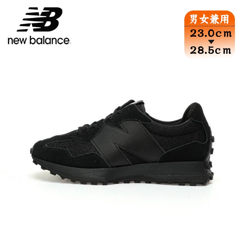 New Balance New Balance 327 Black White Tongue Logo ニューバランス MS327CTB メンズ スニーカー ランニングシューズ
