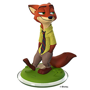 海外グッズ 公式商品 インフィニティ ズートピア ニックNick Wilde Figure - Disney Infinity: Zootopia