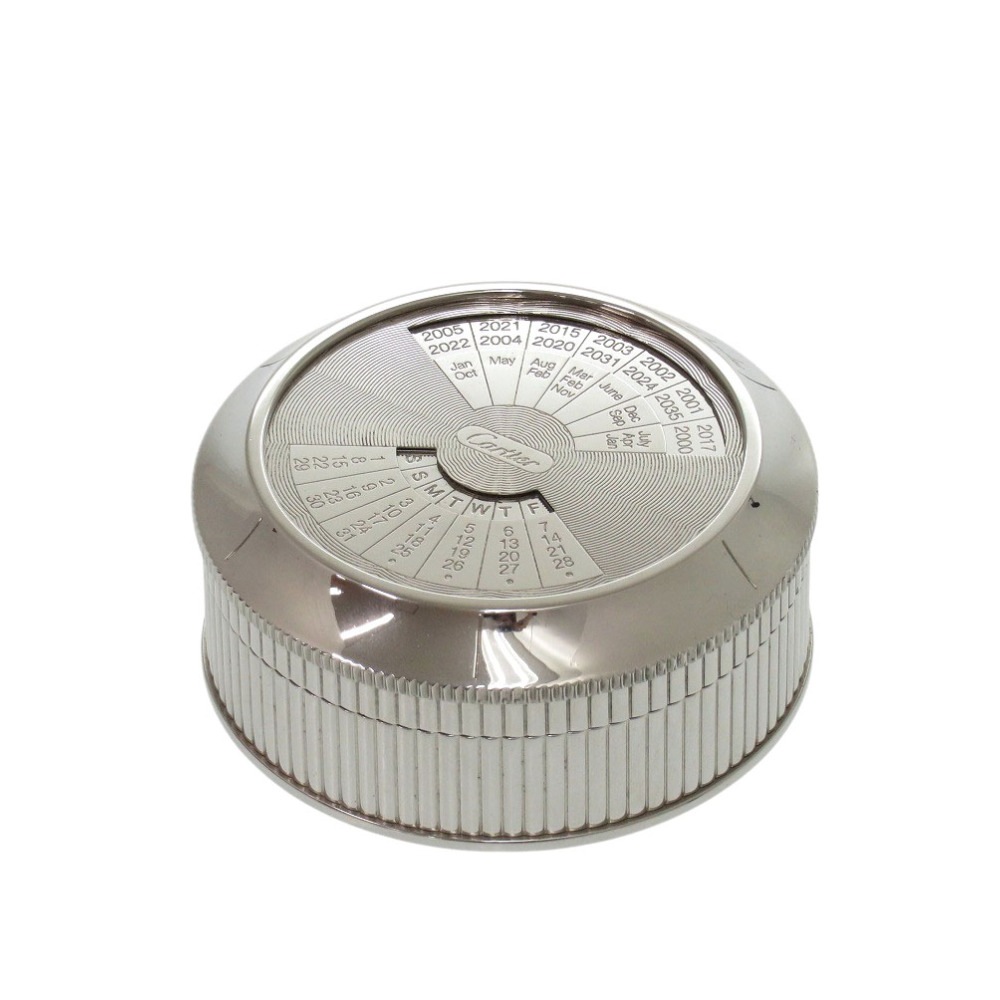 新品同様 パーペチュアルカレンダー 2000個限定 万年カレンダー 小物入れ その他小物 ステンレススチール シルバー 1183【中古】 ユニセックス