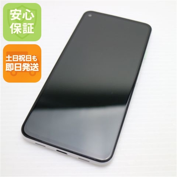 超美品 SoftBank Google Pixel 4a (5G) 128GB クリアリーホワイト スマホ 中古土日祝発送 即日発送 73