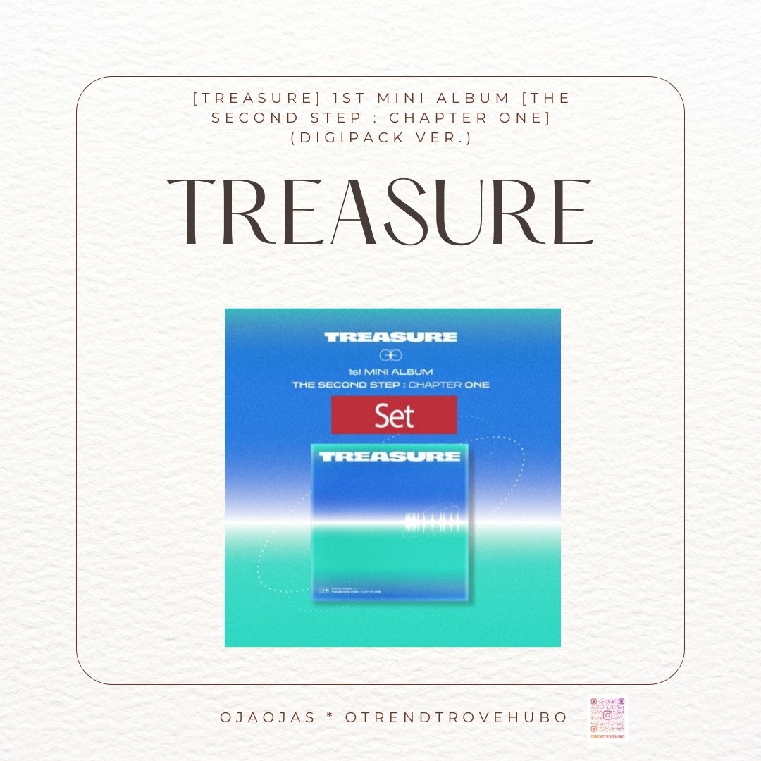 [TREASURE] 1st MINI ALBUM [THE SECOND STEP : CHAPTER ONE] (DIGIPACK ver.)