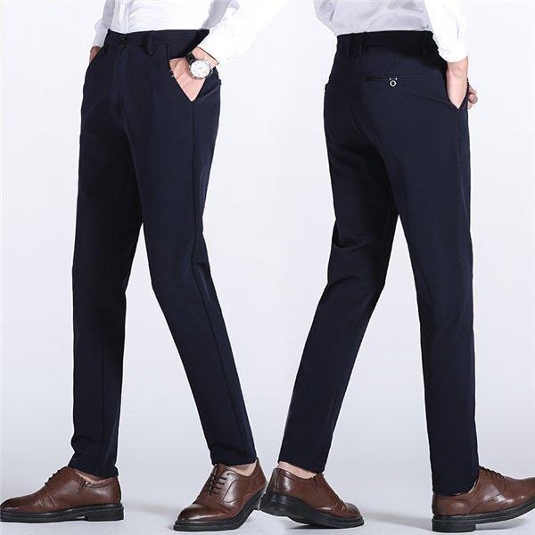 本日の限定商品 スラックス メンズ 紳士パンツ ズボン 長ズボン ロング丈 ストレッチパンツ アンクル ストレッチパンツ 紳士 家庭洗濯可 春秋冬スラックス メンズ 紳士パンツ