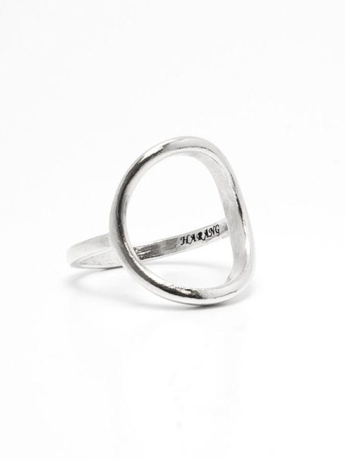 【HARANG】 HR 11R_Round Silver Ring 正規品