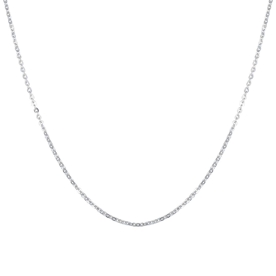 [FANCIME] プラチナ ネックレス レディース 丸小豆 チェーン 1.0mm幅 アズキ チェーン Pt950 誕生日 記念日 母の日 クリスマス ギフト プレゼント ギフトラッピング付 (40c