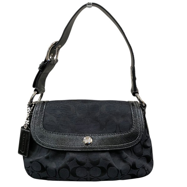 コーチ COACH シグネチャー F13738 バッグ ハンドバッグ レディース 【中古】