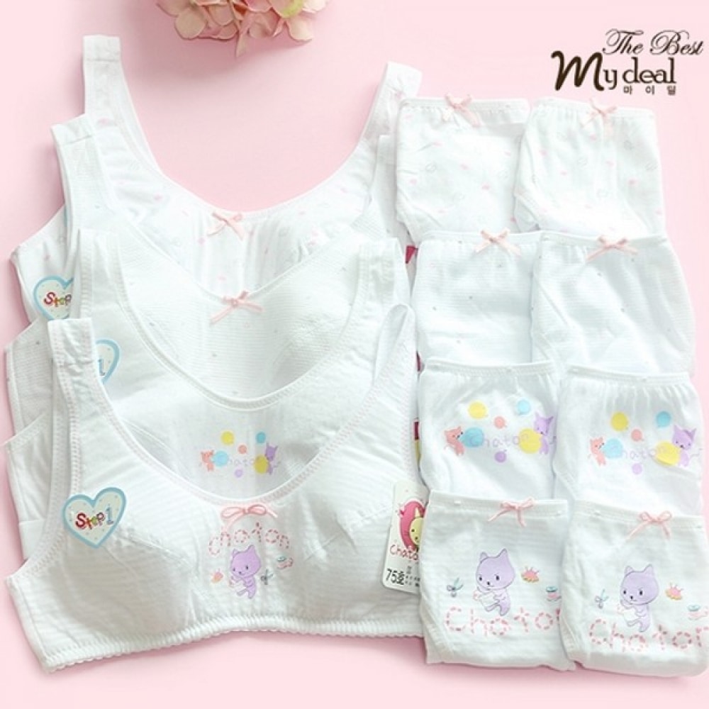 (J2Y) ジュニアブラショーツ学生下着レベル1 12種類