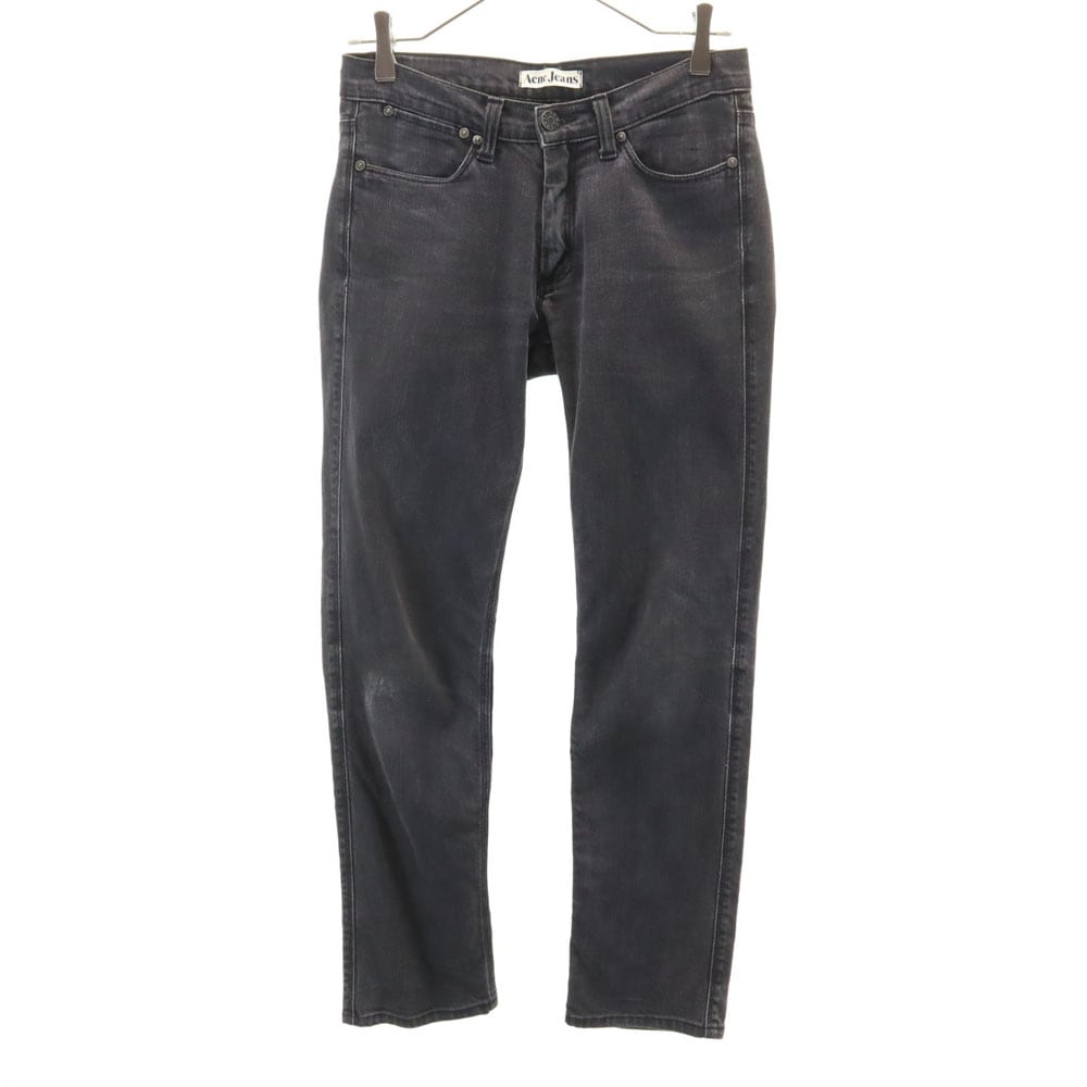 アクネジーンズ ポルトガル製 ストレッチパンツ ｗ29 ブラック Acne Jeans ジーンズ メンズ