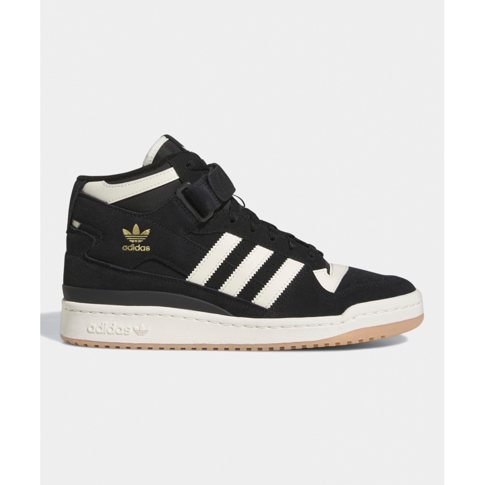 Qoo10] adidas ADIDASフォーラムミッドブラックホワ : シューズ