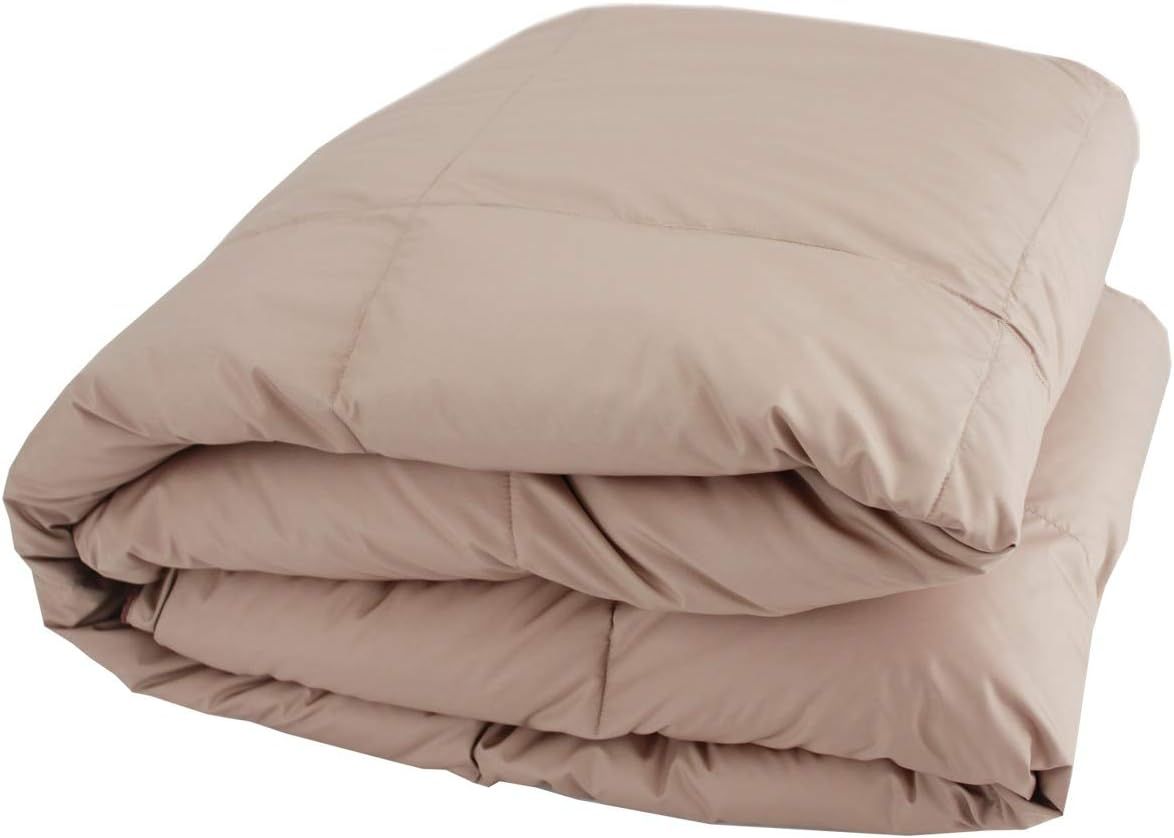 ダウンケット セミダブル 洗える ダウン90％ 羽毛肌掛け布団 羽毛布団 夏用 夏布団