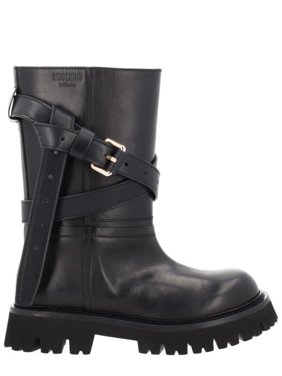MOSCHINO Women Boots MA26054G0N MJ5000 BLACK