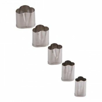 遠藤商事　SA18-8 手造り業務用抜型　（5ヶ組）　松　BNK09007