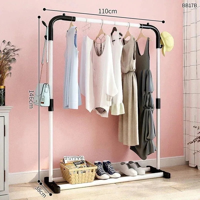 新入庫 物干しラック床置き家庭用立式寮折り畳み寝室内衣類棚バルコニー置物簡易服帽子棚25%oFF