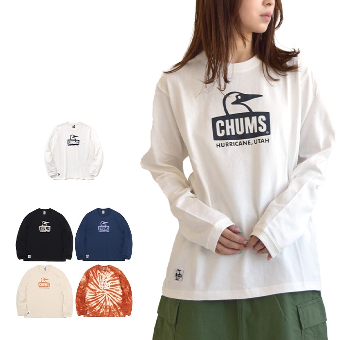 【2024秋冬新色追加】Tシャツ Booby Brushed L/S T-Shirt ブービーフェイスブラッシュドロングスリーブTシャツ トップス 長袖 ロンT ロングTシャツ CH01-2303