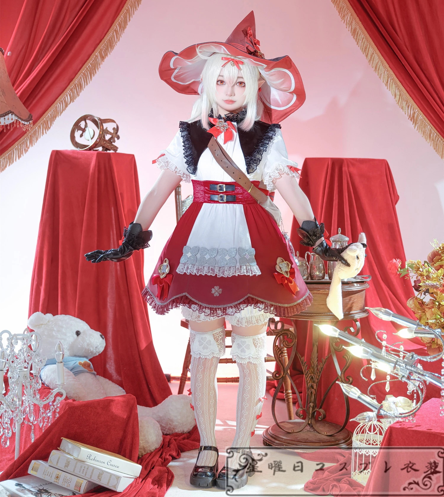 原神 げんしん genshin クレー Klee 火花騎士 コスプレ衣装 コスチューム 变装