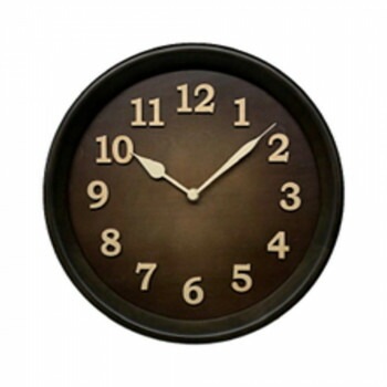 さんてる クォーツ 日本製 チョコレートチャンク/クロック SQ29_DBK