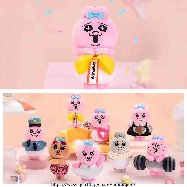 【新品】TOPTOY おぱんちゅうさぎ ぬいぐるみキーホルダ　コンプリートセット Qoo10] TOPTOY 韓国 opanchu【正規品保証】8種類