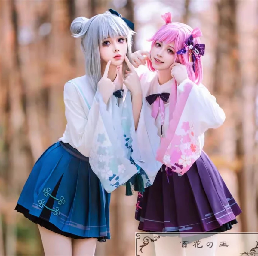 在庫品 プロセカ 草薙寧々 鳳えむ 和服 新衣装 コスプレ衣装 コスチューム