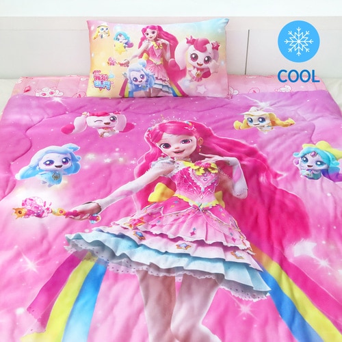 キャッチティニピン シーズン5 ロイヤルティニピン クール 薄綿入布団 115x145cm 韓国キャラクター