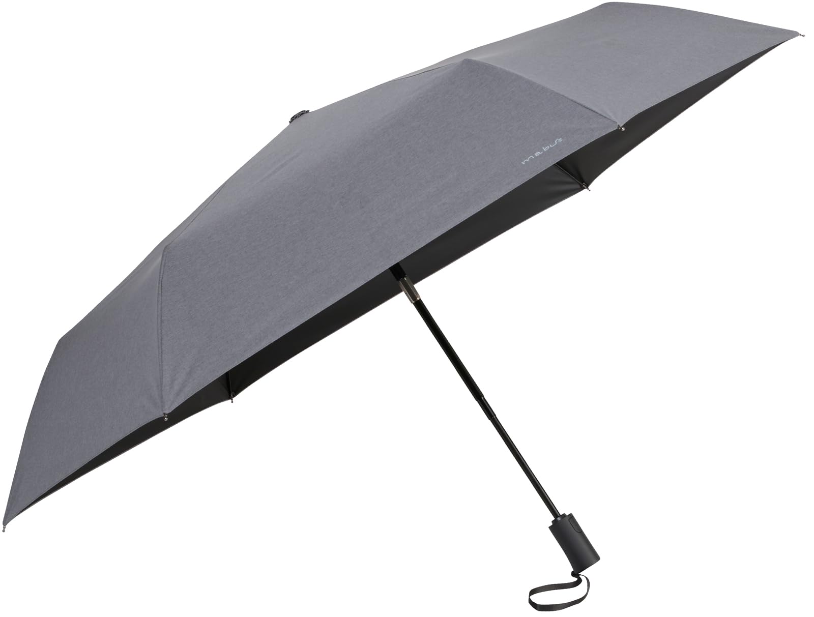 マブ(mabu) 傘 日傘 兼用傘 折りたたみ傘 遮光率 100% ダンガリーAW ミニAUTO ストーン SMV-42014 umbrella おしゃれ 人気 日傘 メンズ レディーズ 雨傘 完全