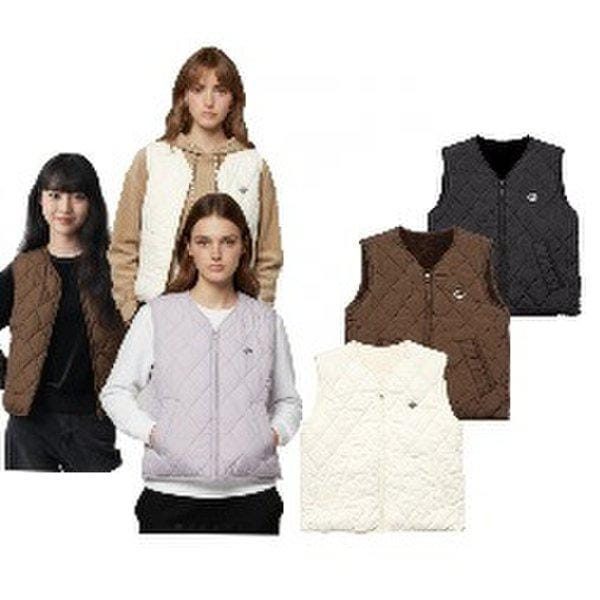 女性ポリリバーシブルベスト10540-114-801-69AA-SH