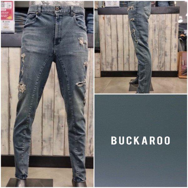 プレミアムデニムスリムバギーフィットMトーン_US